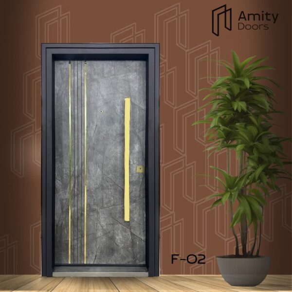 ⁦باب مصفح Amity doors⁩